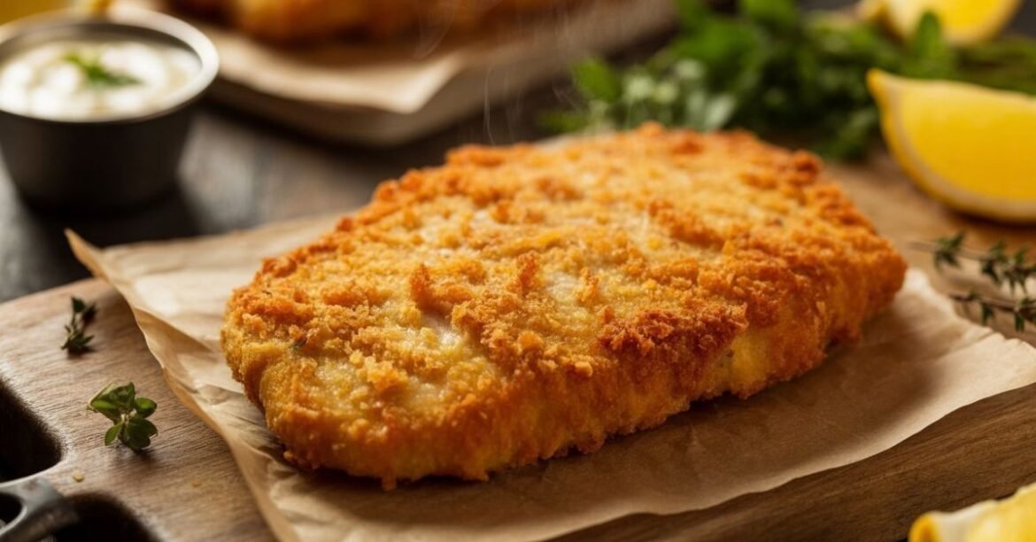 crispy chicken cutlet homemade