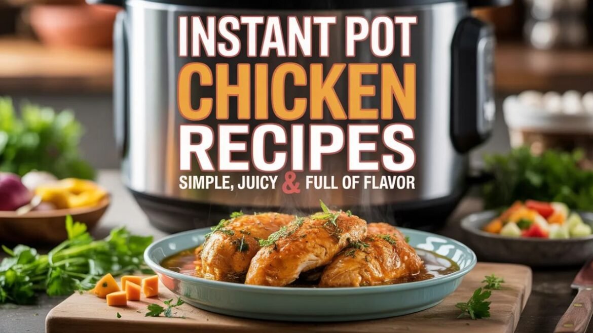 instant pot chicken recipe easy