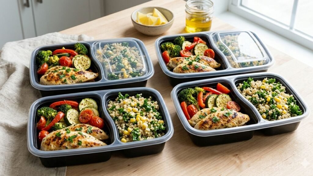 chicken tenderloin meal prep for busy week