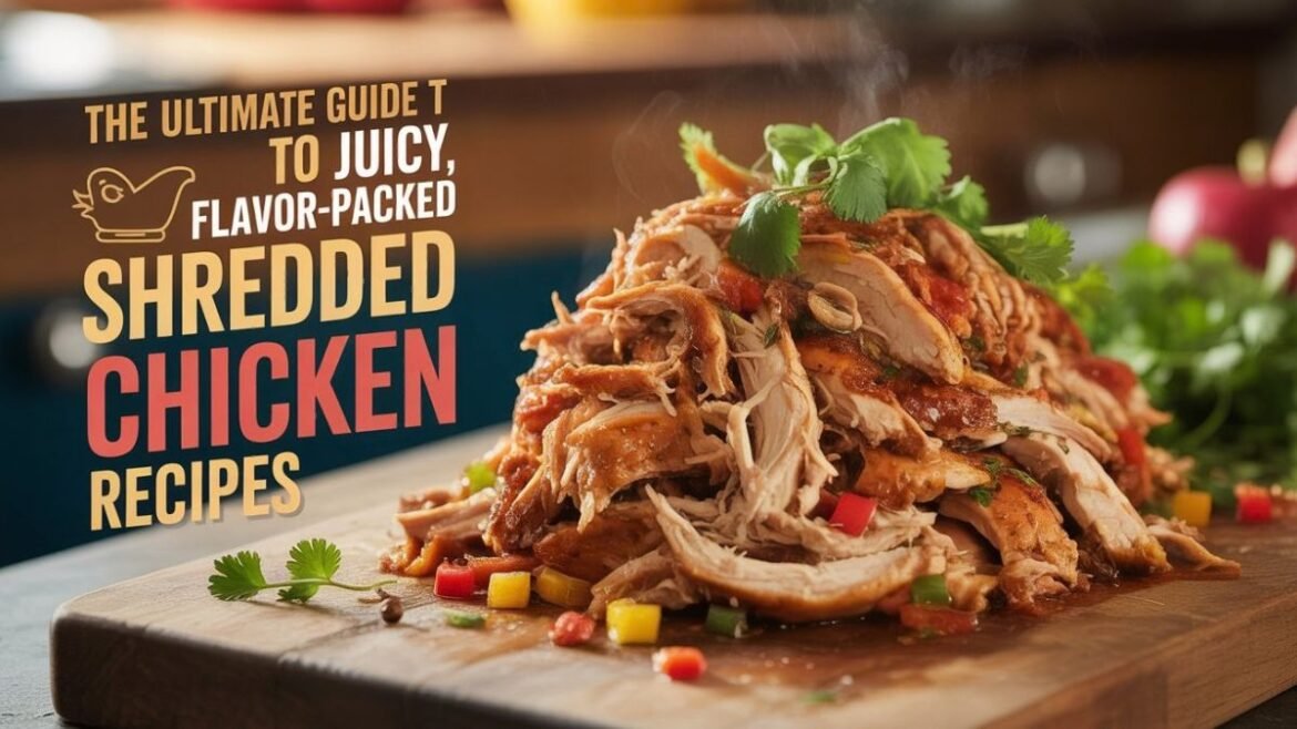 shredded chicken recipe easy
