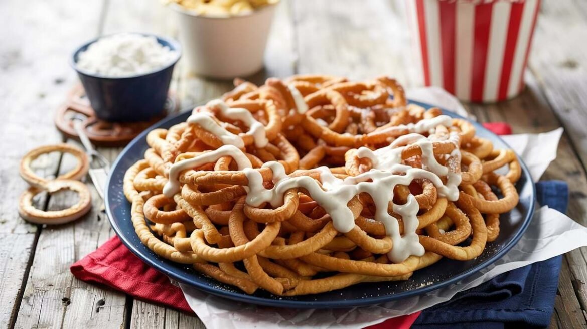 Crispy Funnel Cake Recipe