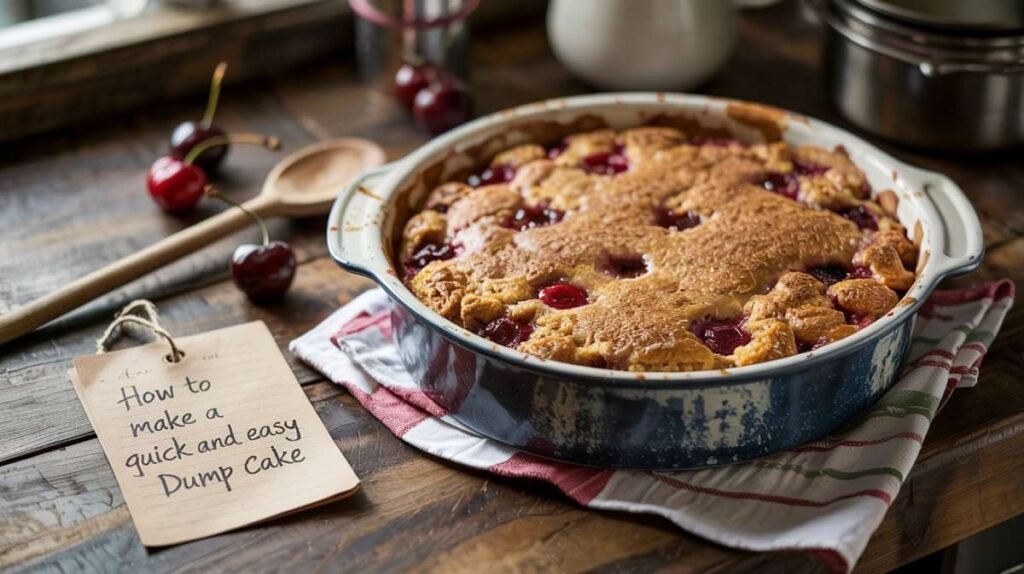How to Make a Quick and Easy Dump Cake