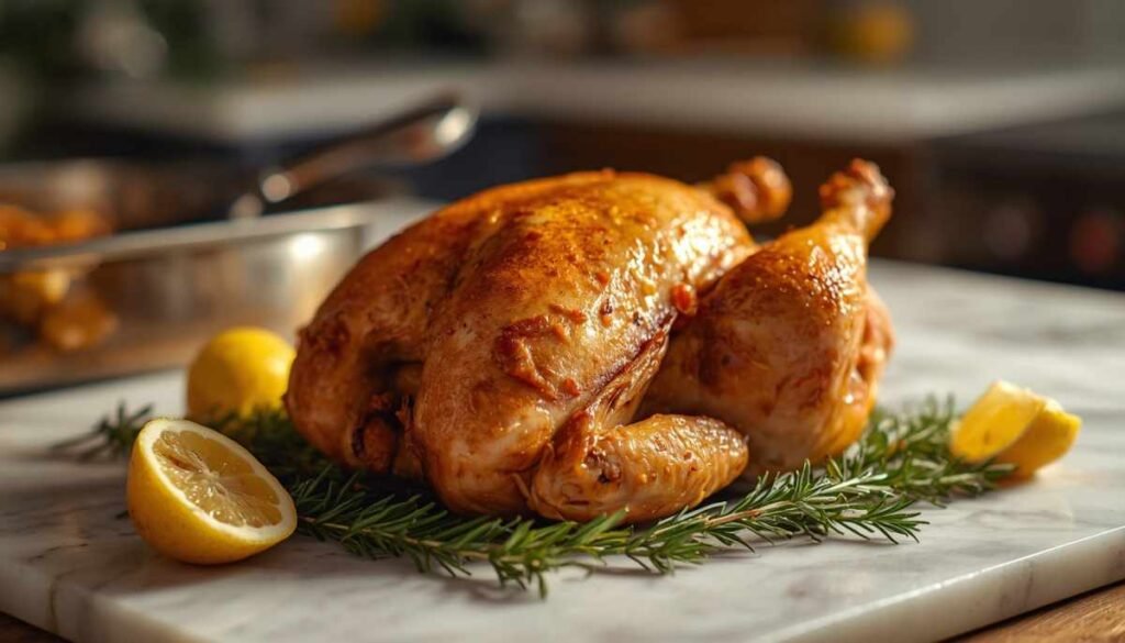 How to Get Crispy Skin on Roasted Chicken