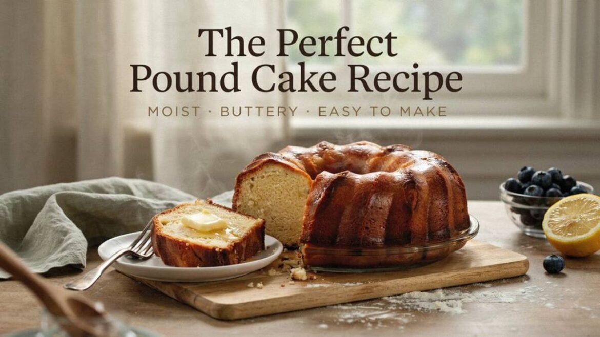 Pound Cake Recipe