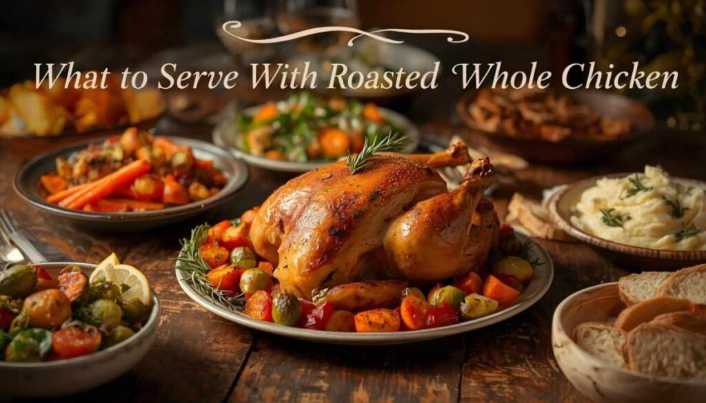 What to Serve With Roasted Whole Chicken