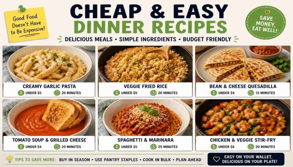Cheap and Easy Dinner Recipes