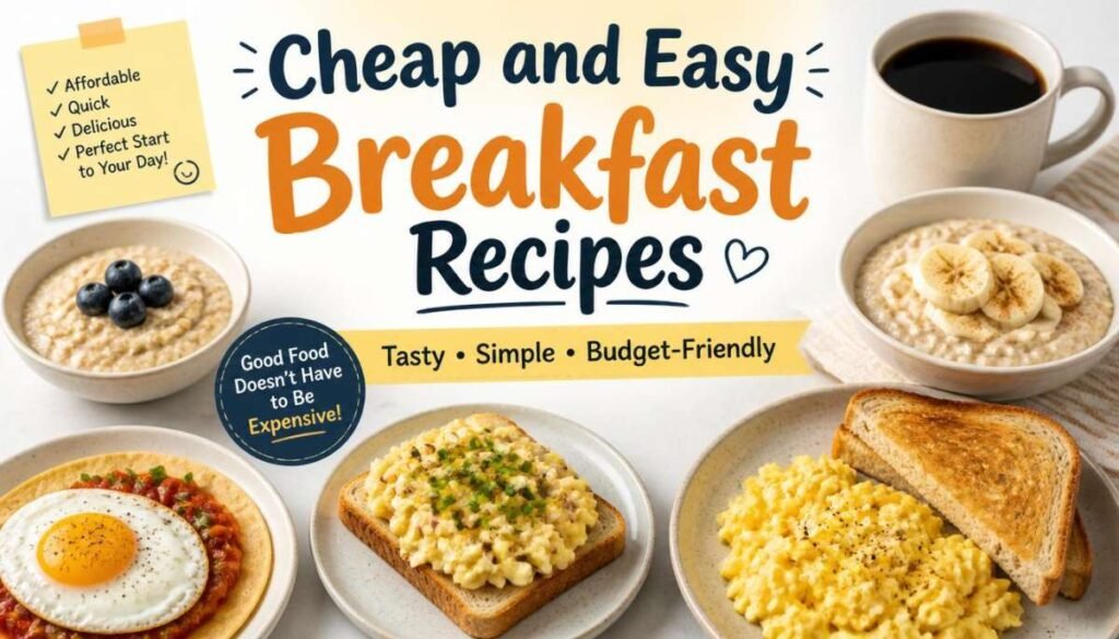 Cheap and Easy Lunch Recipes
