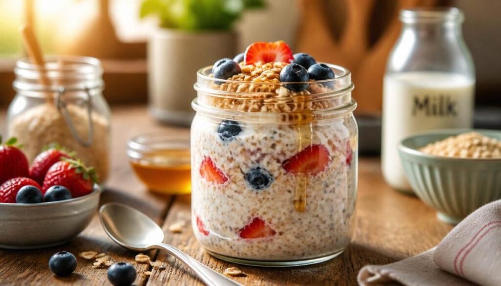 Step-by-Step Overnight Oats (The Easiest Starting Point) - Quick Breakfast Ideas