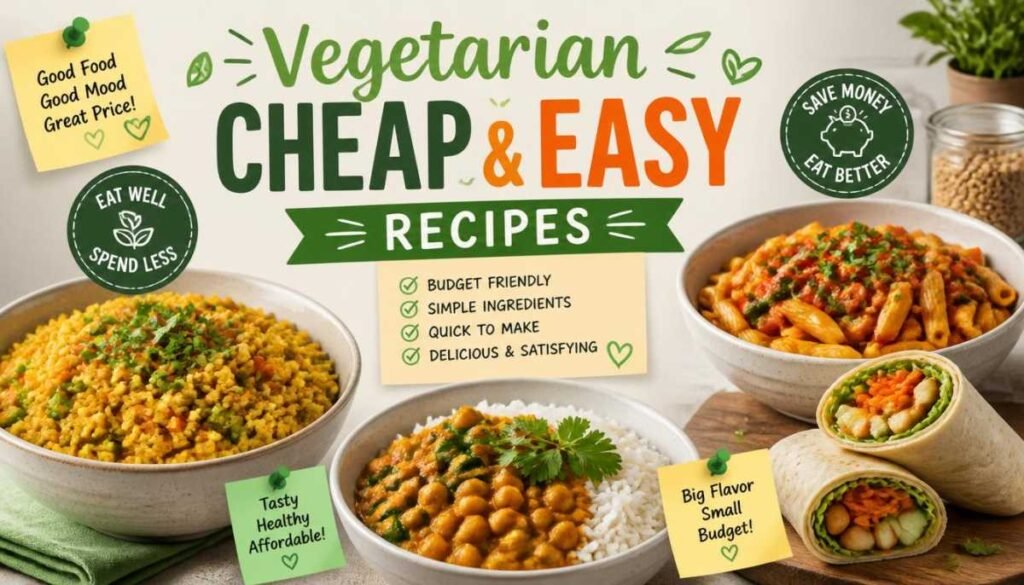 Vegetarian Cheap and Easy Recipes