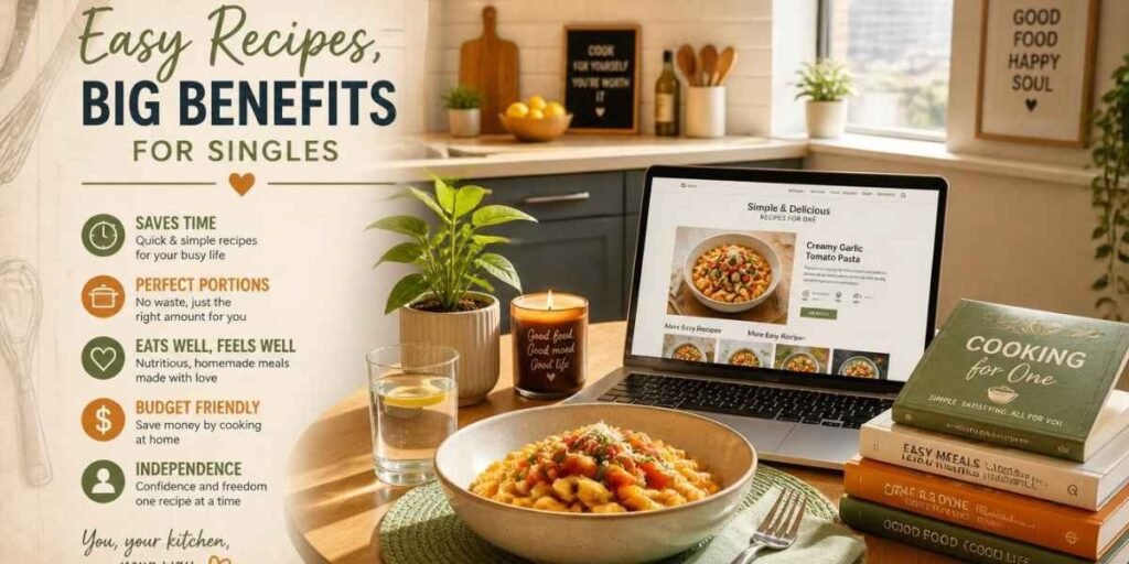 Benefits of Easy Recipes for Singles